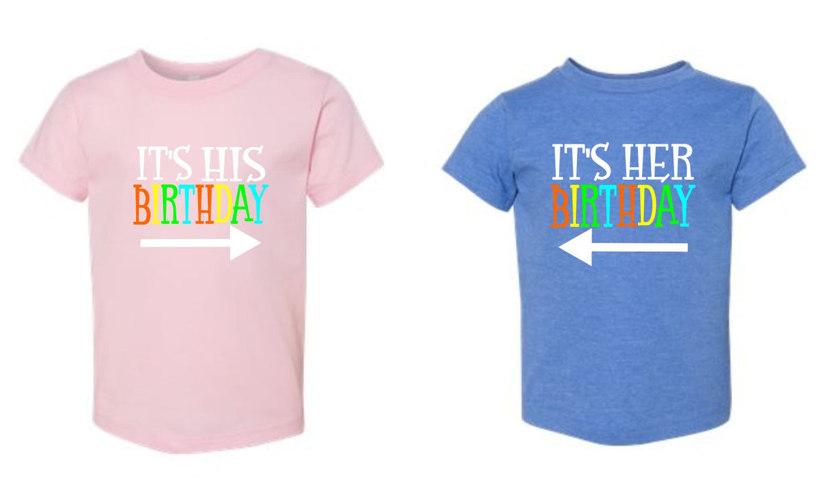 Twins birthday t sales shirts