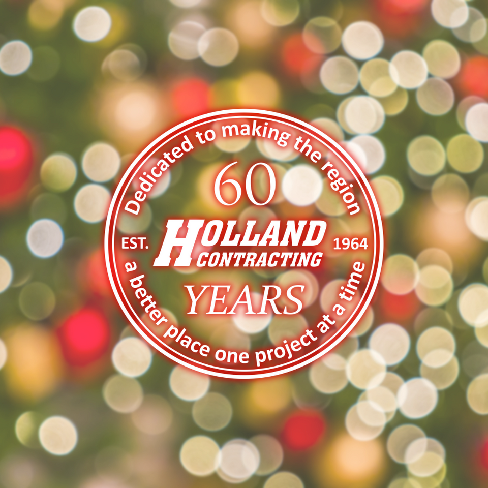 Holland Contracting 60 Years Christmas Gift