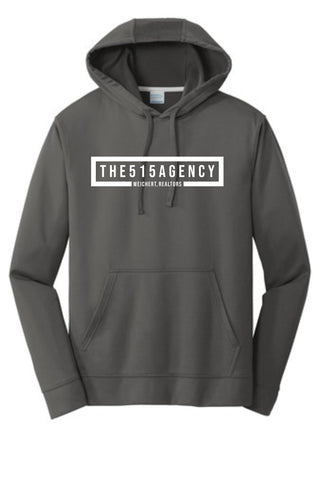 W. Realtors - Performance Fleece Pullover Hooded Sweatshirt | Box Design (6 Colors)