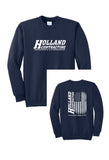 Holland Contracting - Crewneck Sweatshirt | Flag Design