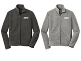 Grote -Port Authority® Heather Microfleece Full-Zip Jacket