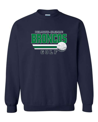 BK Golf '25 Crewneck Sweatshirt (Youth/Adult)