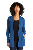 FTSB Port Authority® Ladies Microterry Cardigan