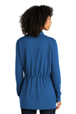 FTSB Port Authority® Ladies Microterry Cardigan