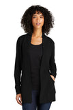 FTSB Port Authority® Ladies Microterry Cardigan