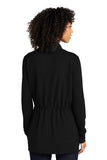 FTSB Port Authority® Ladies Microterry Cardigan