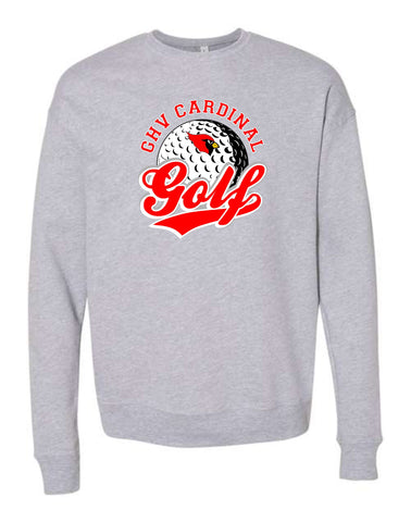 GHV Golf '25 - BELLA + CANVAS - Sponge Fleece Drop Shoulder Crewneck Sweatshirt