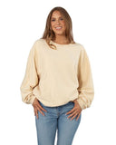 KRHC - chicka-d Ladies' Corded Crew Sweatshirt