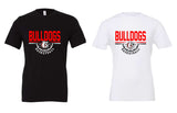 Bulldog 6th Grade Basketball - Bella+Canvas Short Sleeve Tee