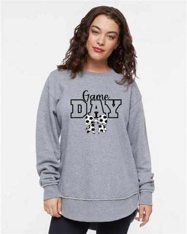 GHV Soccer '25 - LAT -Game Day Women's Weekend Fleece Crewneck Sweatshirt