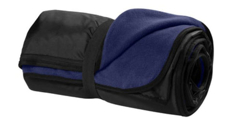 BK Spring Sports '25 - Port Authority® Fleece & Poly Travel Blanket