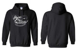 LGS - Legends Guide Service Black Hoodie | Front Only