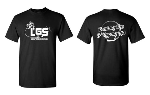 LGS -  LGS OUTDOORS + Bending Tips  Short Sleeve Tee (5 Colors)