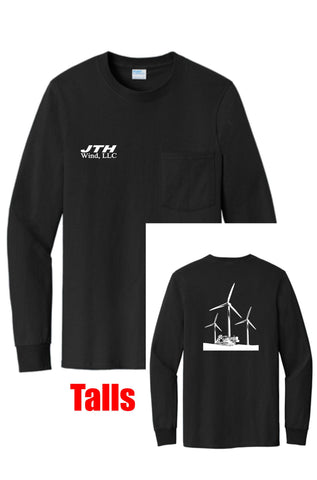 JTH Wind -Tall Long Sleeve Pocket Tee