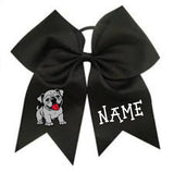 Algona Paw Club - Elastic Cheer Bow | Bullpup