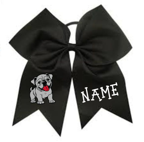 Algona Paw Club - Elastic Cheer Bow | Bullpup