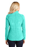 FTSB - Port Authority® Ladies Heather Microfleece Full-Zip Jacket