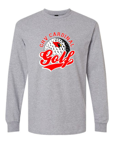 GHV Golf '25 - Long Sleeve Tee Youth, Adult, Talls