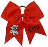 Algona Paw Club - Elastic Cheer Bow | Bullpup