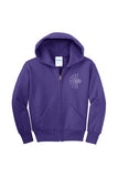 HCLC - Youth Core Fleece Full-Zip Hooded Sweatshirt | True Logo