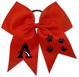 Algona Paw Club - Elastic Cheer Bow | Algona "A"