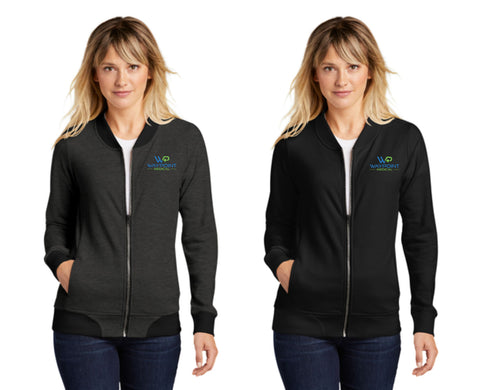 Waypoint Medical Staff - Women's Lightweight French Terry Bomber