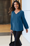 FTSB - Port Authority® Ladies Textured Crepe Blouse