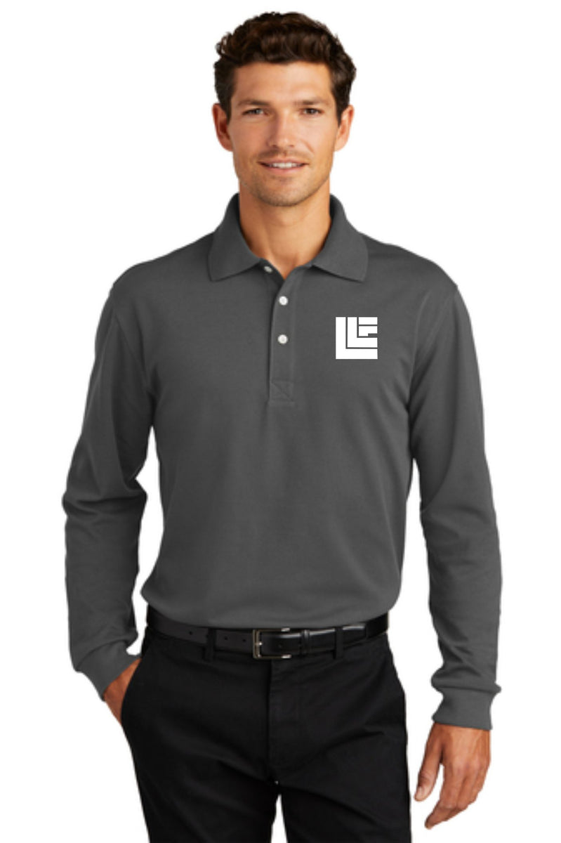 LLF-Port Authority® Rapid Dry™ Long Sleeve Polo – threads algona