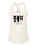 S4J - 3 Horses | BELLA + CANVAS - Women's Jersey Racerback Tank