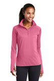 ISB - Sport-Tek® Ladies Sport-Wick® Stretch 1/4-Zip Pullover