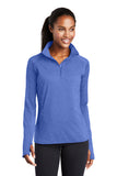 ISB - Sport-Tek® Ladies Sport-Wick® Stretch 1/4-Zip Pullover