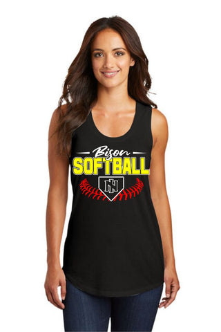 NI Softball '25 - District ® Women’s Perfect Tri ® Racerback Tank