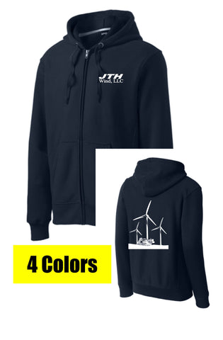 JTH Wind - Sport-Tek® Super Heavyweight Full-Zip Hooded Sweatshirt