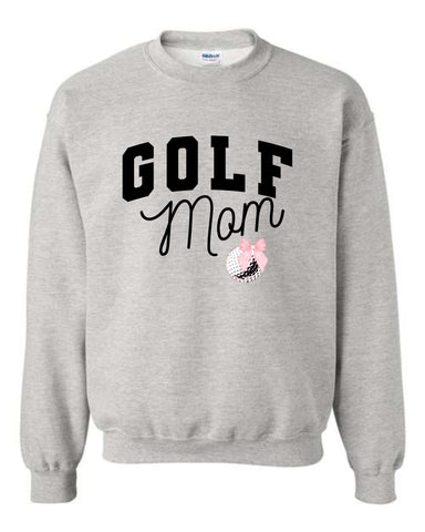 GHV Golf '25 - Golf Girl/Golf Mom Crewneck Sweatshirt