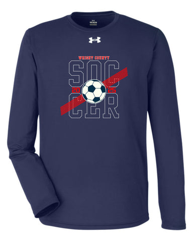 WC Soccer '25 - Under Armour Men's Team Tech Long-Sleeve T-Shirt