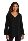 FTSB - Port Authority® Ladies Textured Crepe Blouse