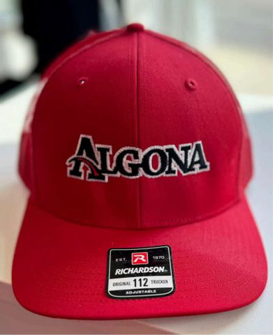 Algona Boosters - Red - Richardson - Snapback Trucker Cap