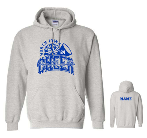 NI Cheer '24 - Hooded Sweatshirt | Pom Design