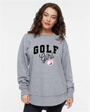 GHV Golf '25 - Golf Girl/Golf Mom Women's Weekend Fleece Crewneck Sweatshirt