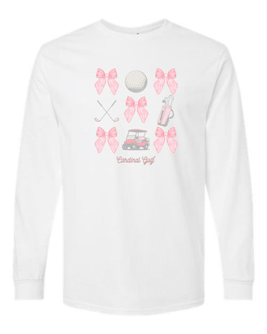 GHV Golf '25 - Bow Design Long Sleeve Tee