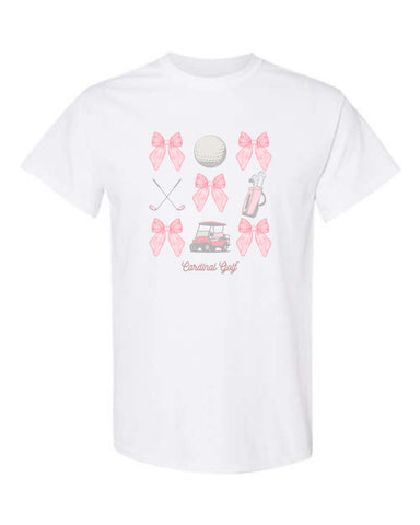 GHV Golf' 25 - Bow Design Short Sleeve Tee