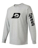 Drago - 50/50 Blend Long Sleeve Tee | +Sleeve