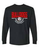 Bulldog 6th Grade Basketball - Long Sleeve Tee (Youth & Adult)