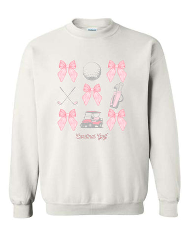 GHV Golf '25 - Bow Design Crewneck Sweatshirt