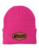 Holland Contracting - Fleece Lined Knit Cap