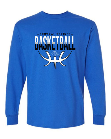 CS Basketball '24 - Long Sleeve Tee (Youth/Adult)