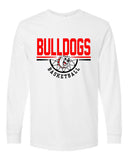 Bulldog 6th Grade Basketball - Long Sleeve Tee (Youth & Adult)