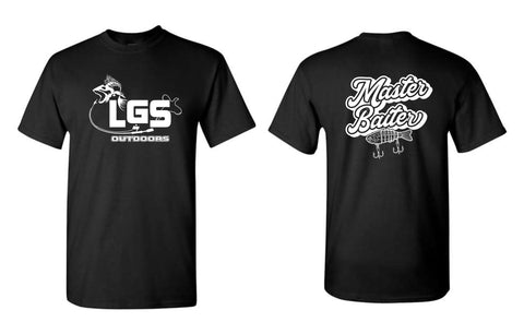 LGS - LGS OUTDOORS + White Master Baiter Short Sleeve Tee (5 Colors)