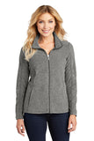 FTSB - Port Authority® Ladies Heather Microfleece Full-Zip Jacket