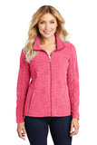 FTSB - Port Authority® Ladies Heather Microfleece Full-Zip Jacket